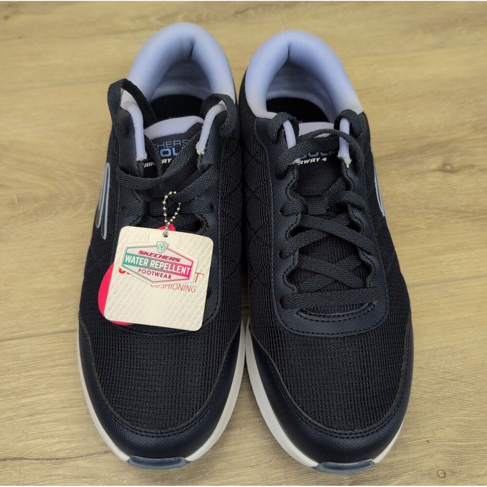 Skechers Women's Go Golf Max-Fairway 4 Navy/Purple Golf Shoes Size 9 Brand New - Picture 3 of 7